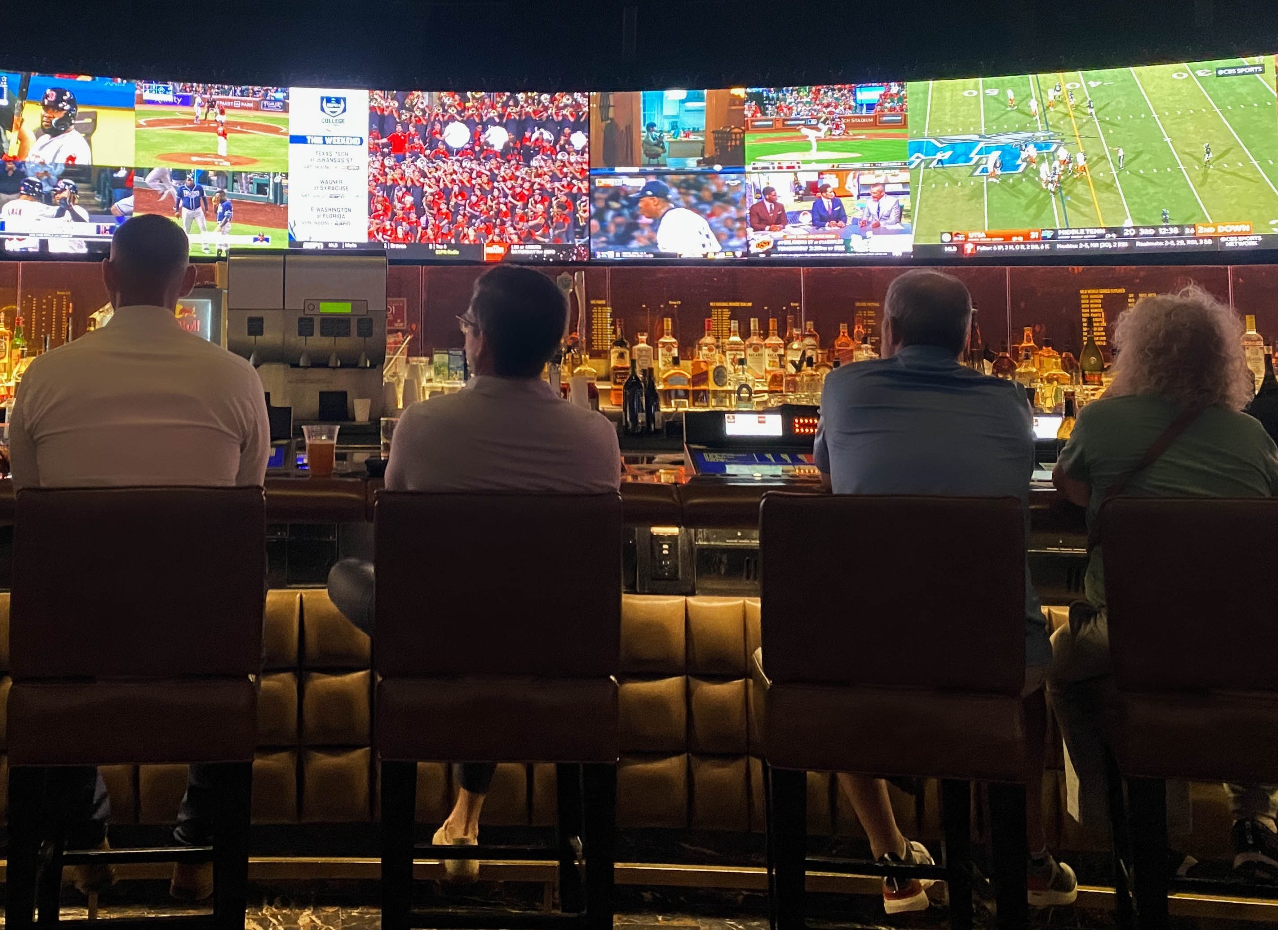 betting spread bar